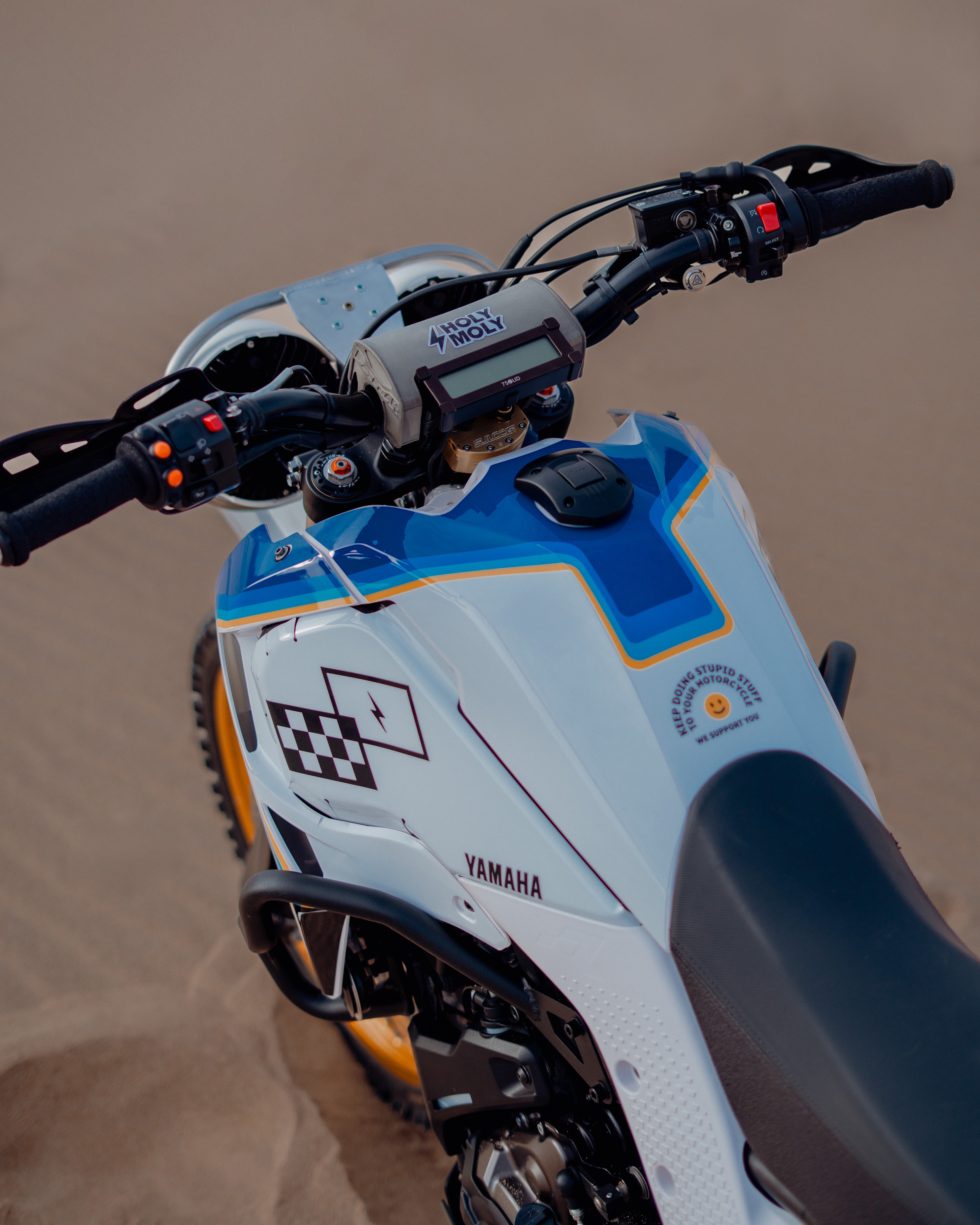 Baja kit white / blue