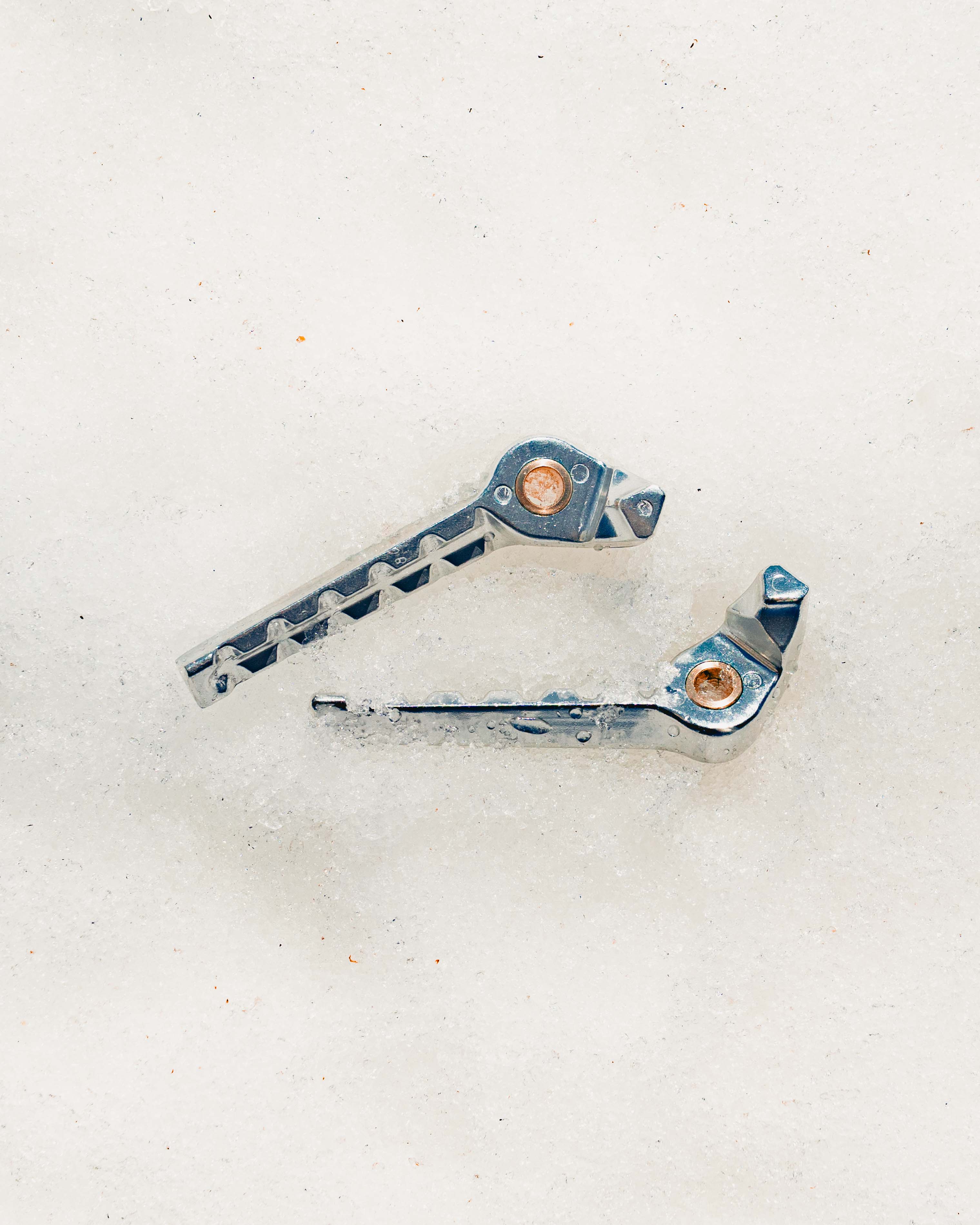 Brushed Alluminium Footpegs