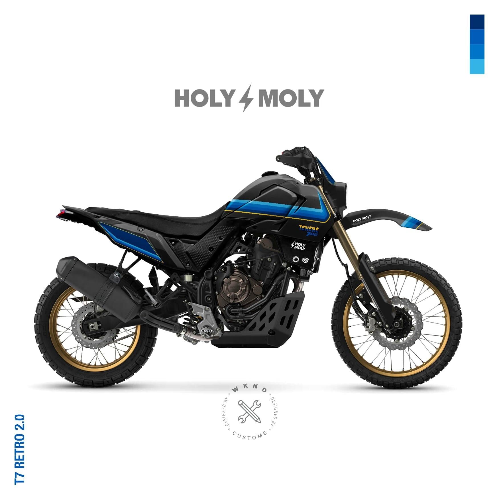 Retro 2.0 Black / Blue