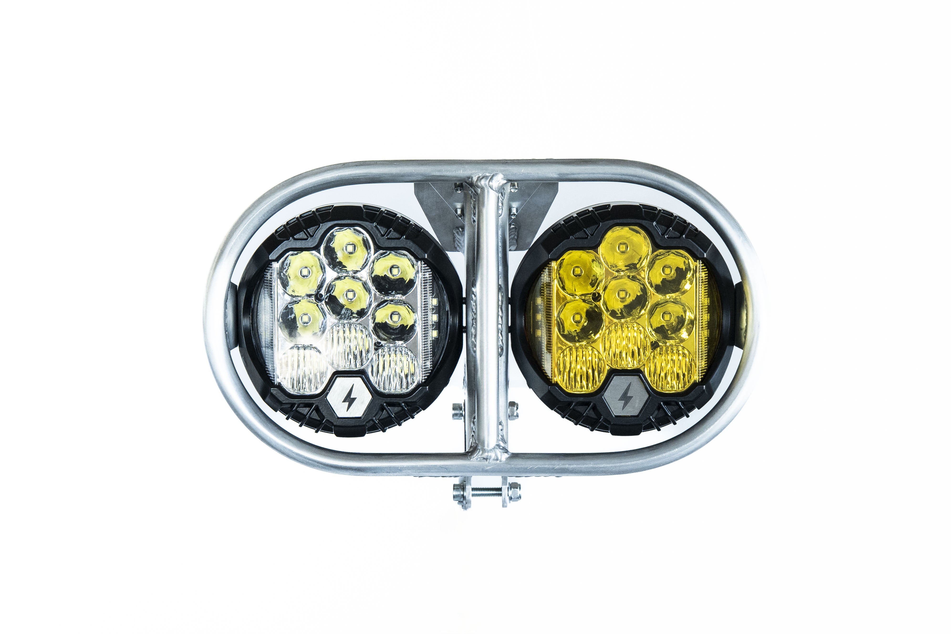 BRUSHED ALUMINIUM BAJA RALLY HEADLIGHT TÉNÉRÉ 700