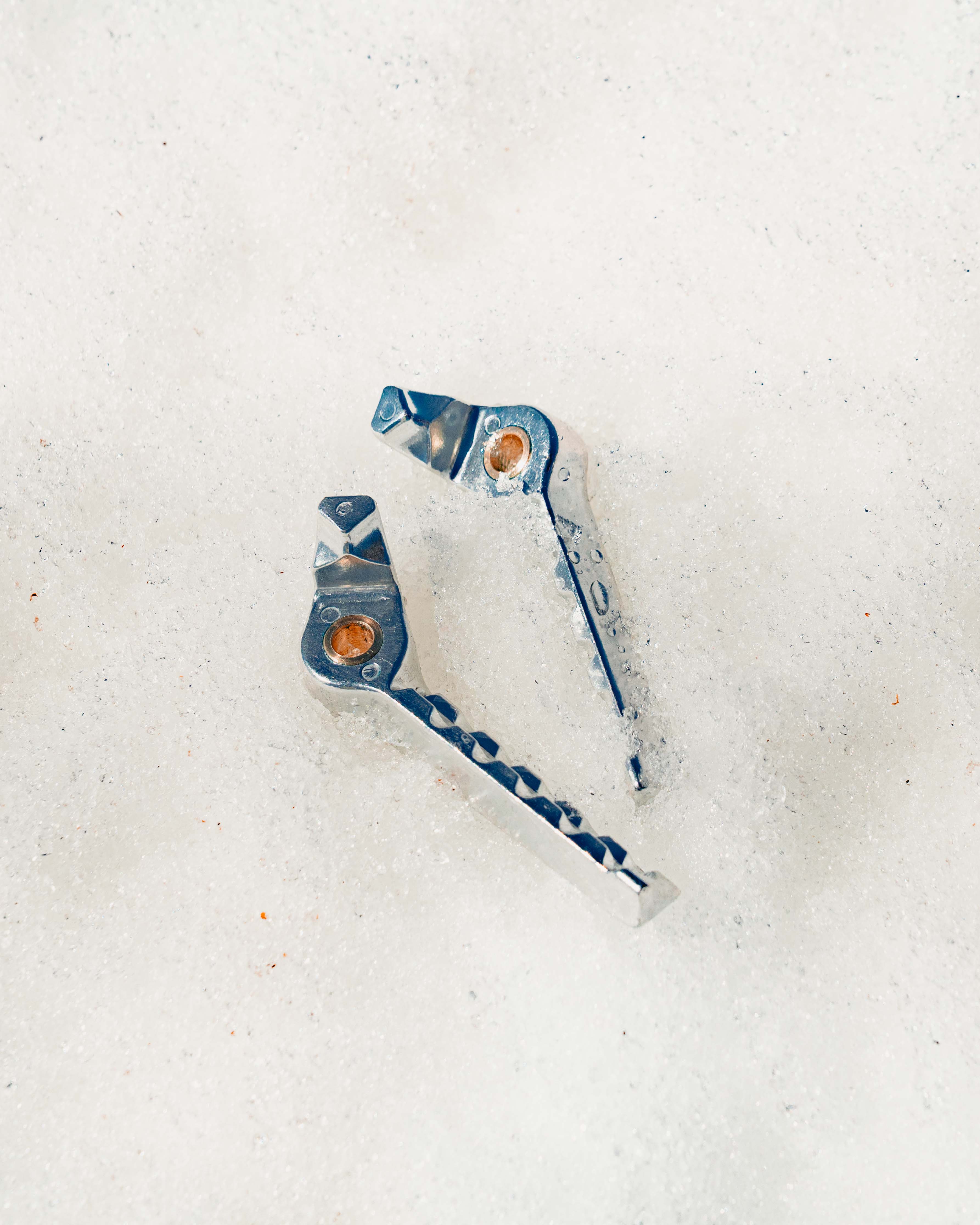 Brushed Alluminium Footpegs