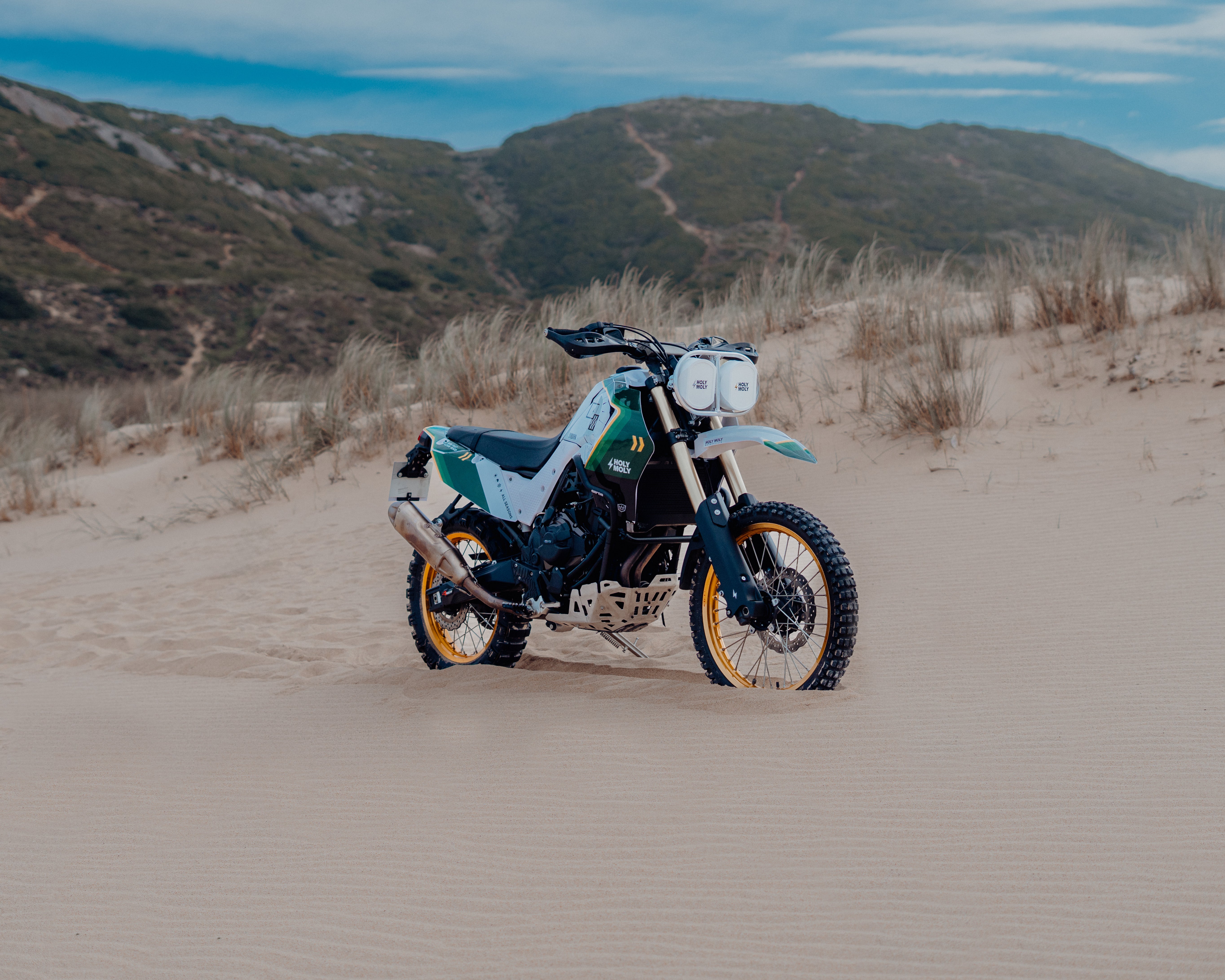 Baja kit white / green