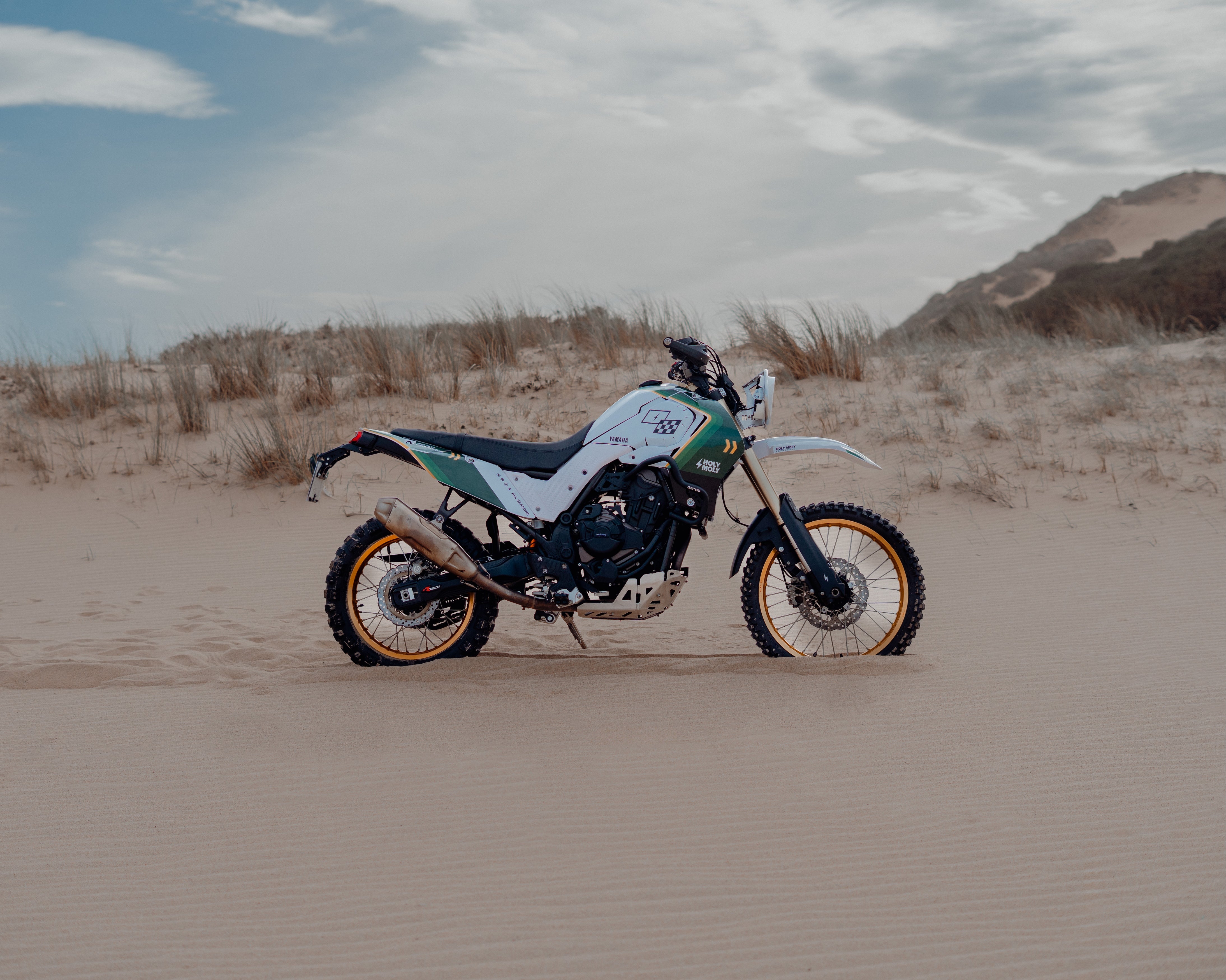 Baja kit white / green