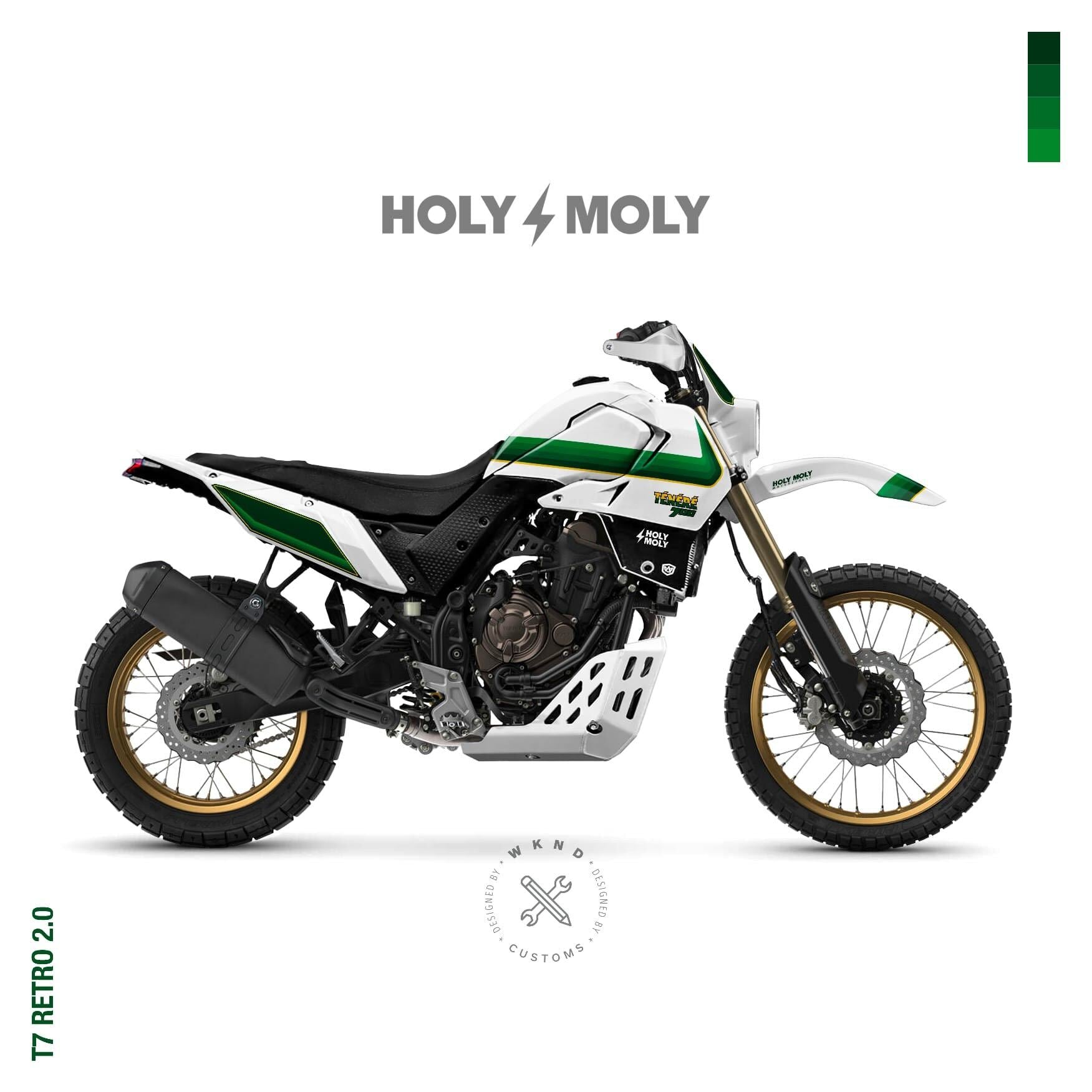 Retro 2.0 White / Green